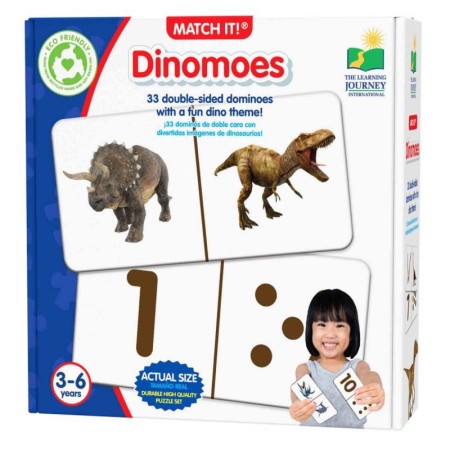THE LEARNING JOURNEY - PUZZLE DOMINO DINOZAURI The Learning Journey - 1
